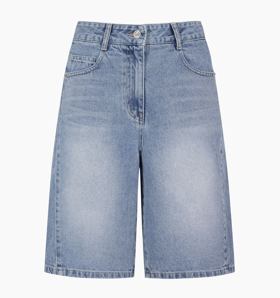 Blue jean bermudas - sisley k women - Blue | Sisley K image number 1